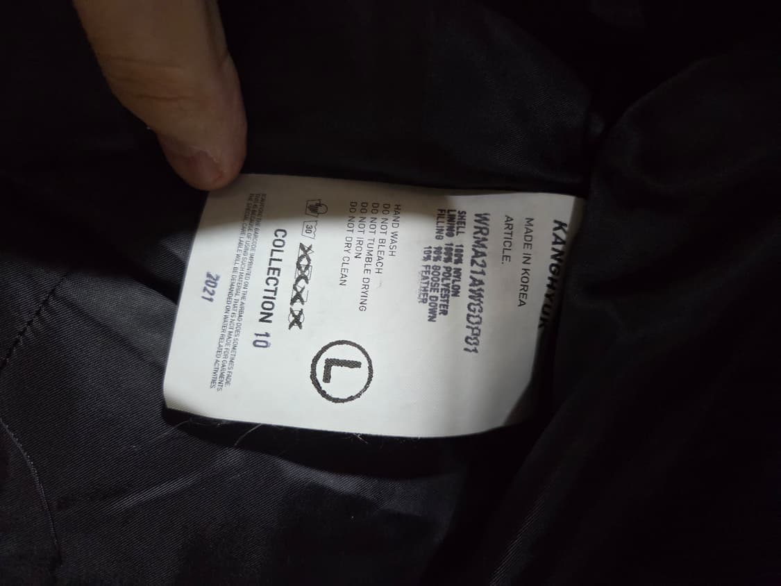 강혁 우먼스 구스다운 자켓 새상품 라지사이즈 상품이미지3