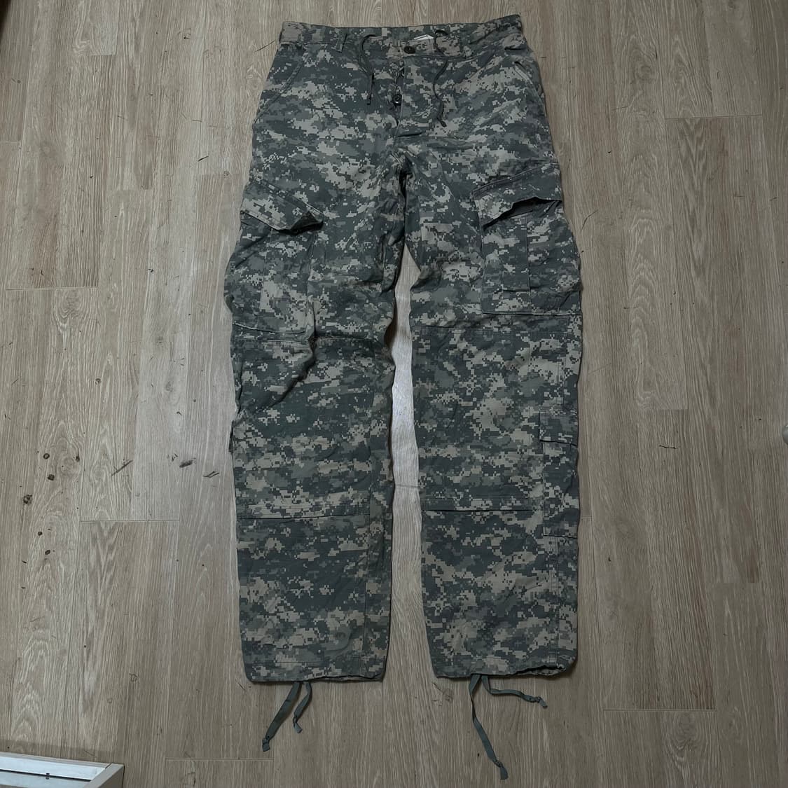 미군 밀리터리 ACU 카모플라쥬 전투복 바지 S - REGULAR 상품이미지1