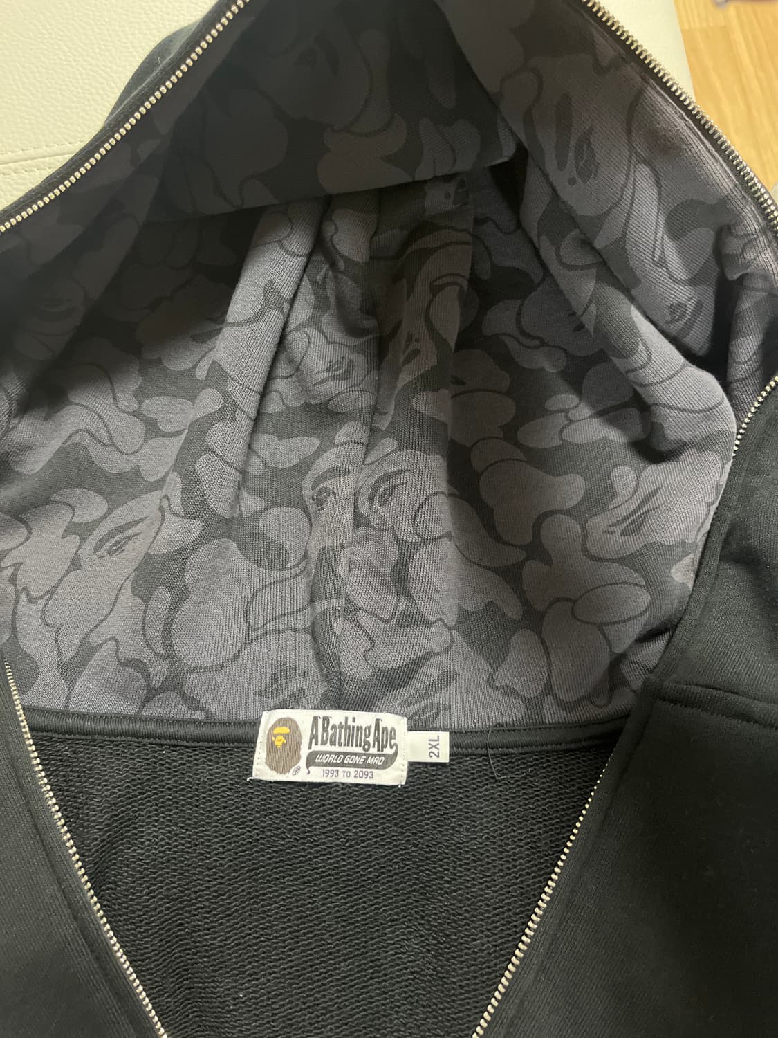 베이프 후드집업 상품이미지2