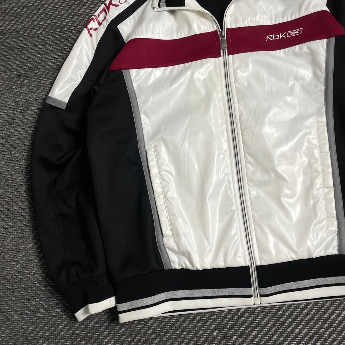 Reebok 올드스쿨 트랙탑 배색 져지 자켓y 4795 상품이미지4