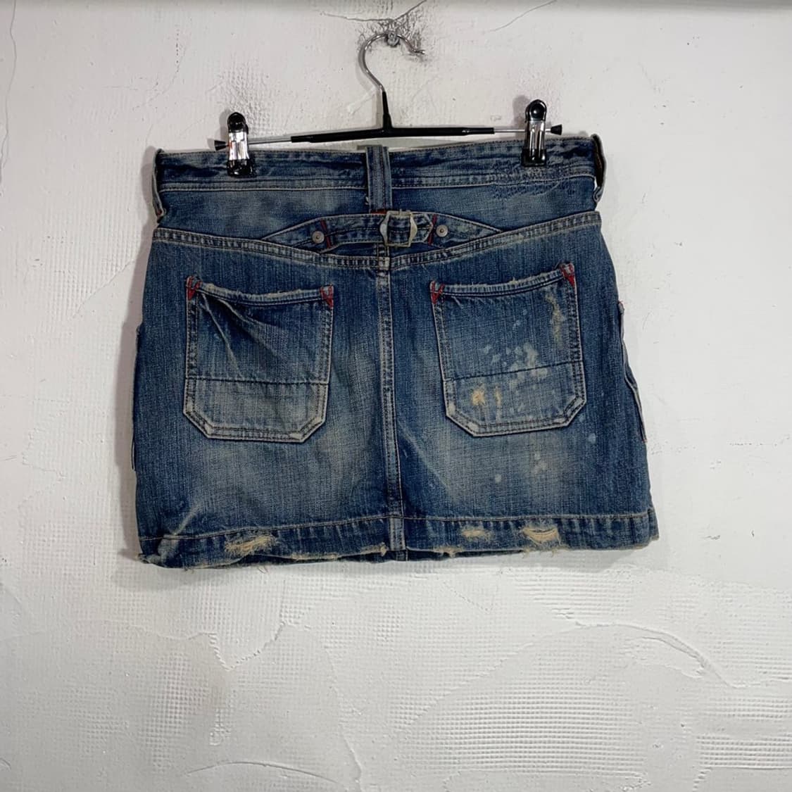 카고 미니 데님 스커트 상품이미지3