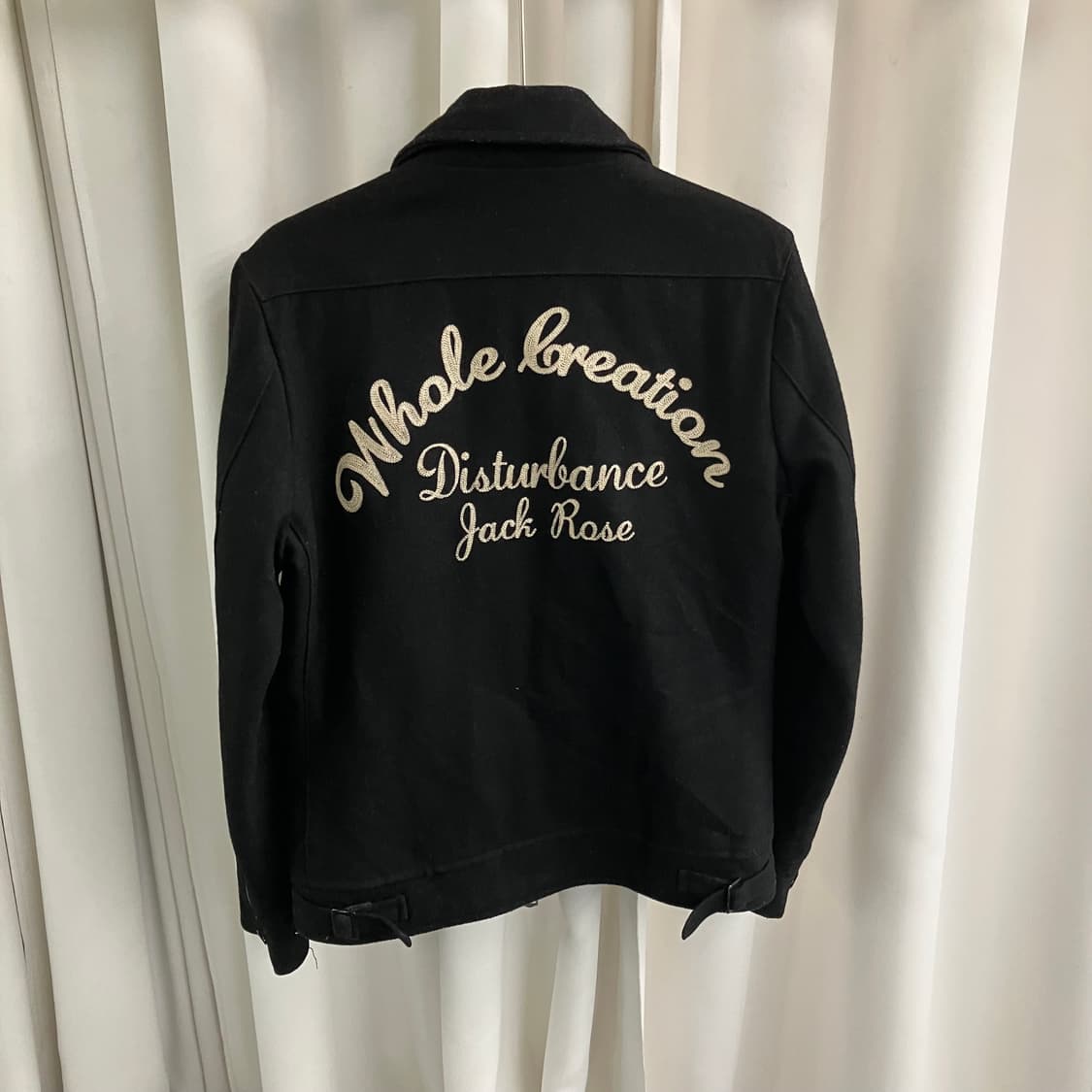 잭 로즈 블랙 투웨이 울자켓 3 상품이미지2