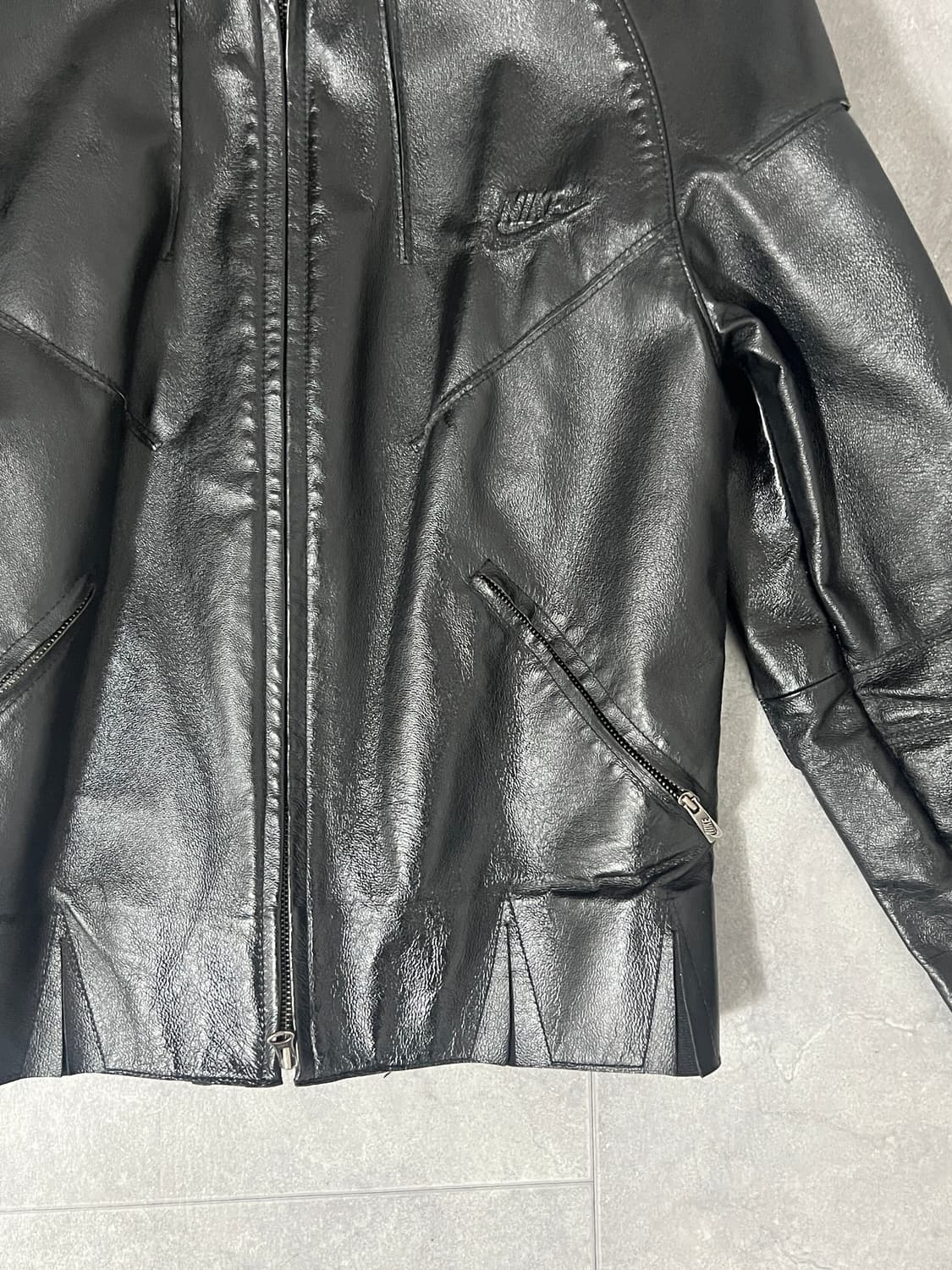 나이키 Nike Tony Spackman 피그 레더 자켓 (M) 상품이미지2