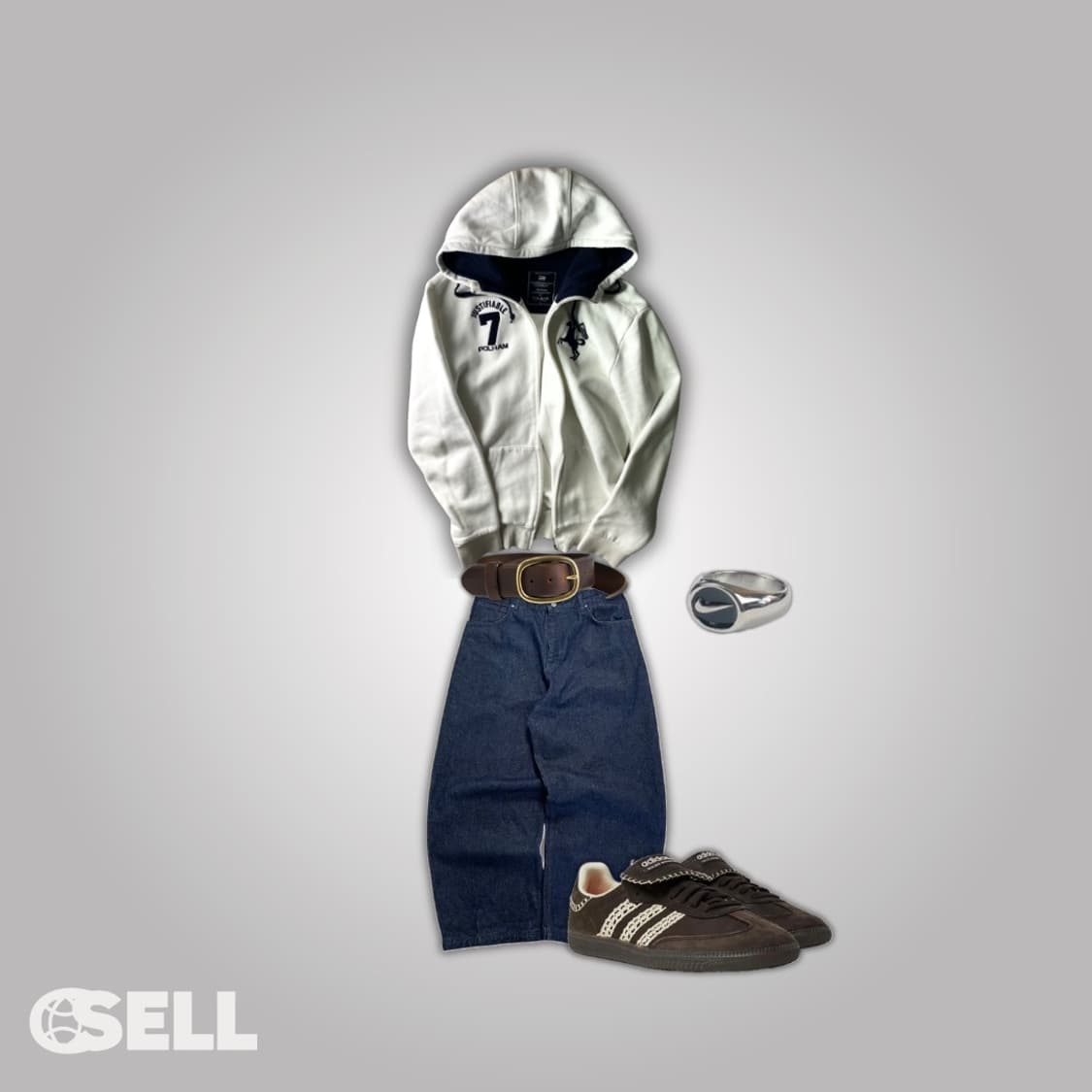 빈티지 후드집업 상품이미지2