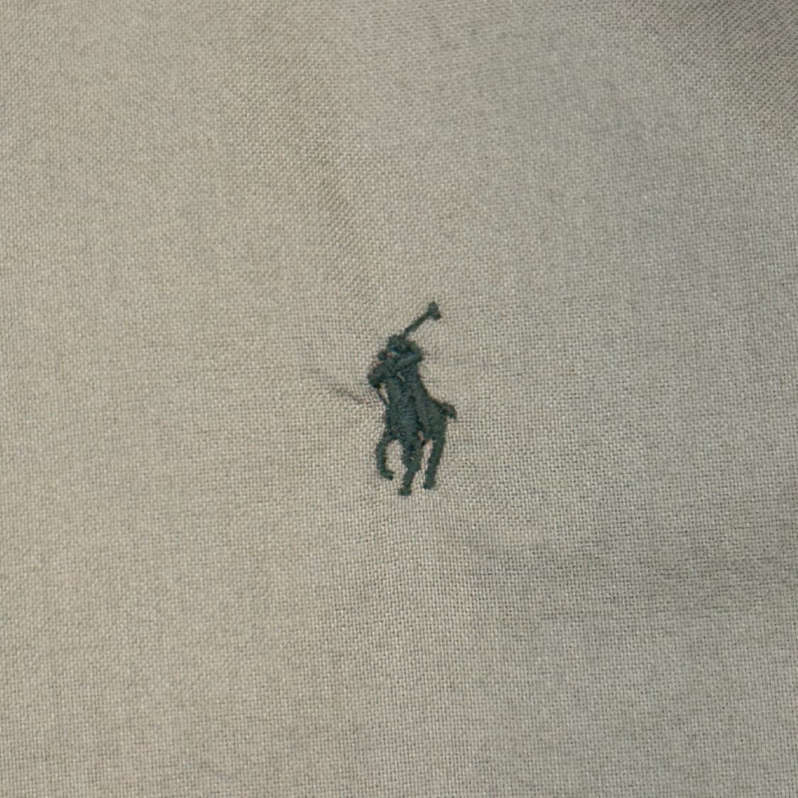 M) 폴로 랄프로렌 클래식핏 가먼트다이 셔츠 큐알탭 신형 상품이미지4