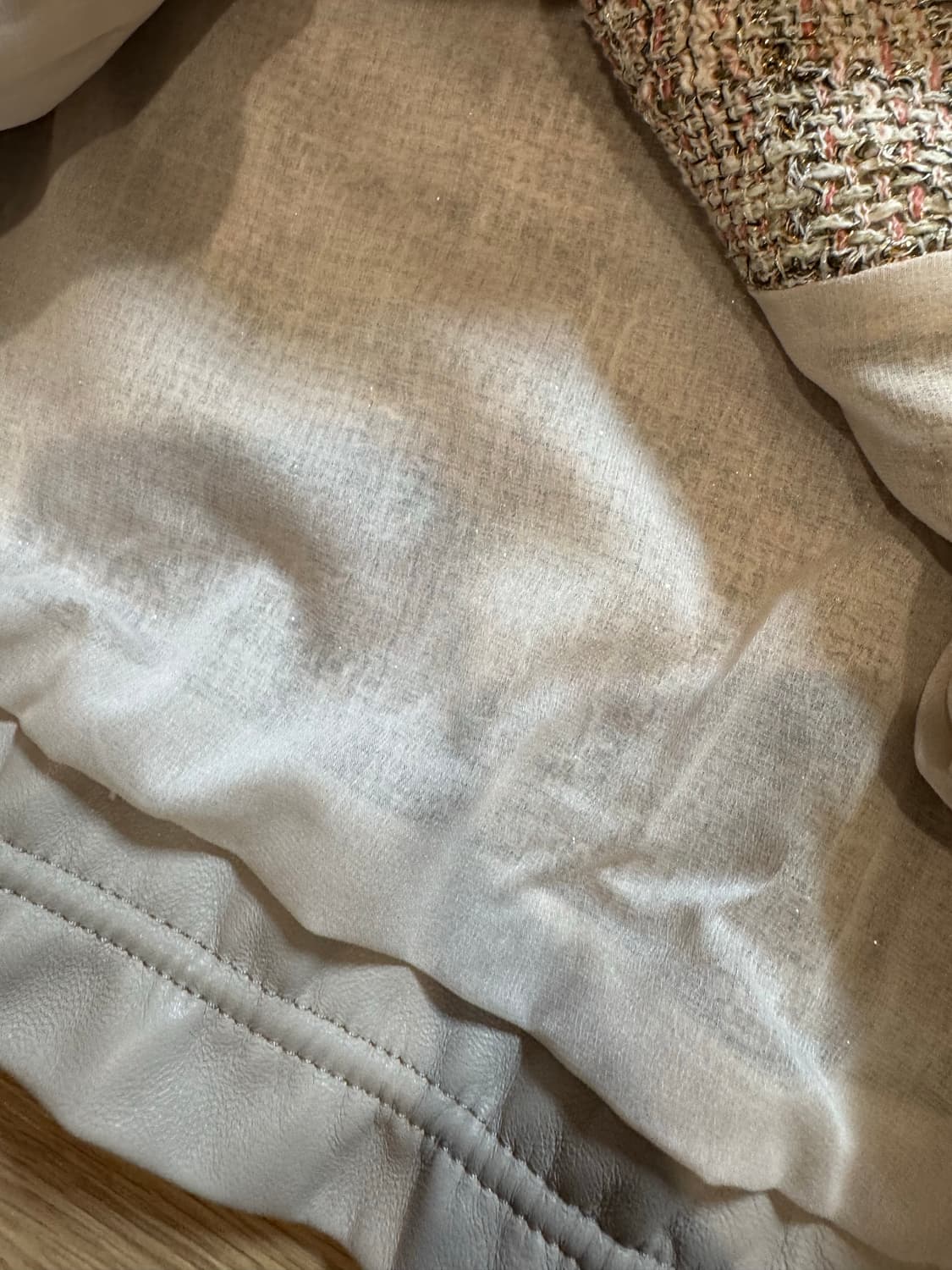 아이잗바바 i the label 린넨 양가죽 트위드 자켓 상품이미지7