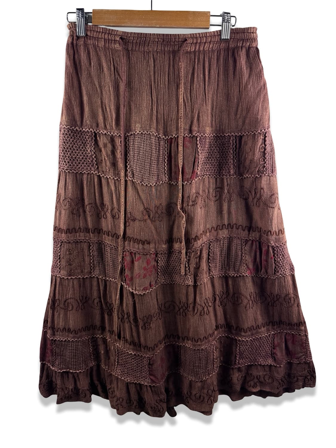 JPN 히피 모리 패치 스커트2951 상품이미지1