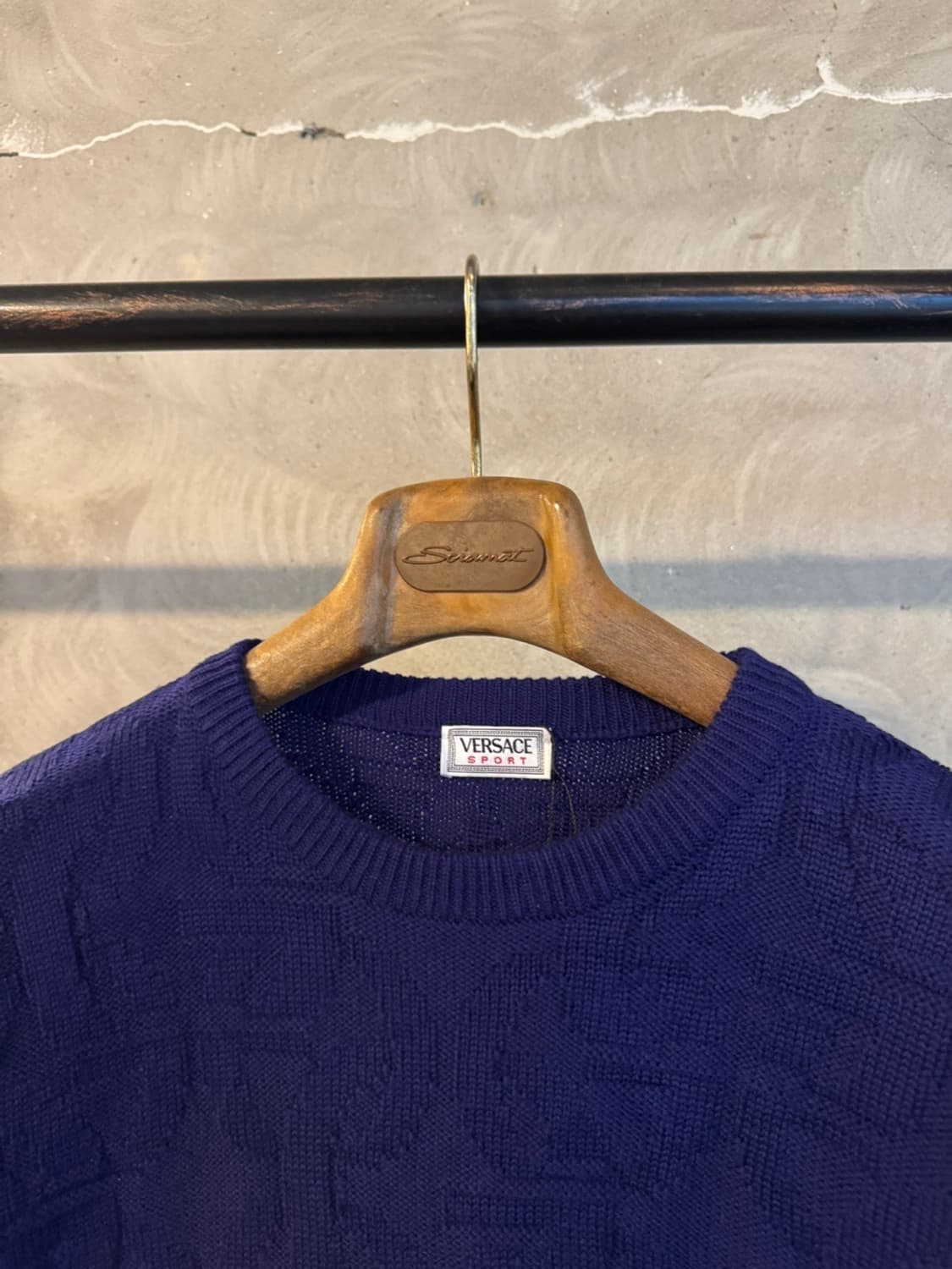 베르사체 케이블 니트 100 상품이미지6