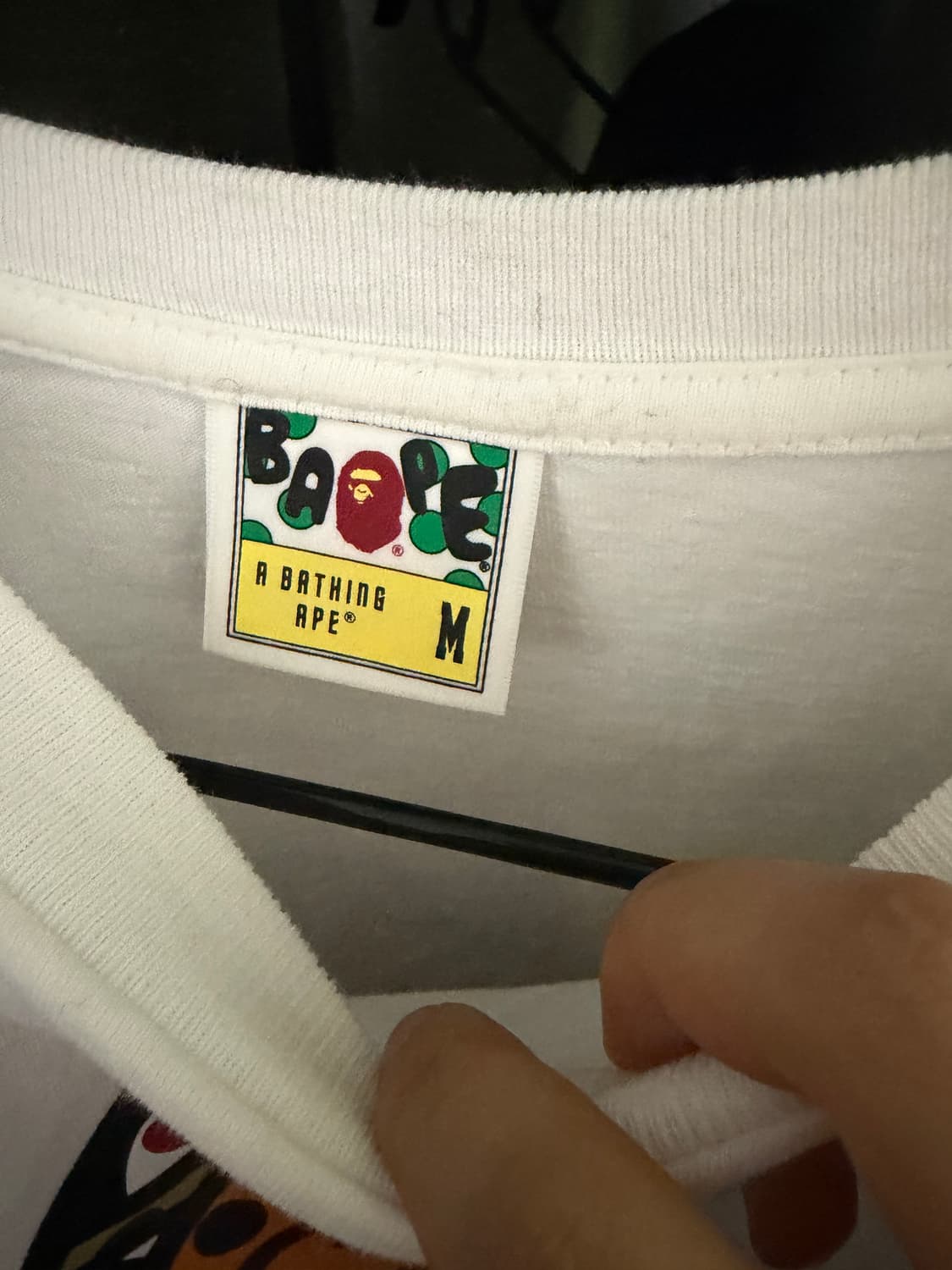 베이프 퍼스트 카모 마일로 샤크 fzh 롱슬리브 사이즈 m 상품이미지2