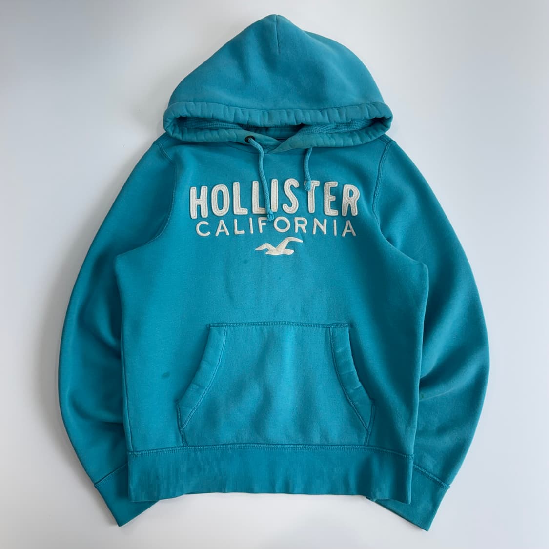 Hollister 홀리스터 스펠아웃로고 블루 후드티 상품이미지3