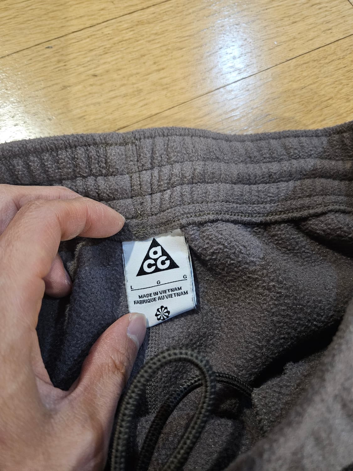 나이키 ACG 폴라텍 플리스 셋업 울프트리 아이언스톤 상품이미지2