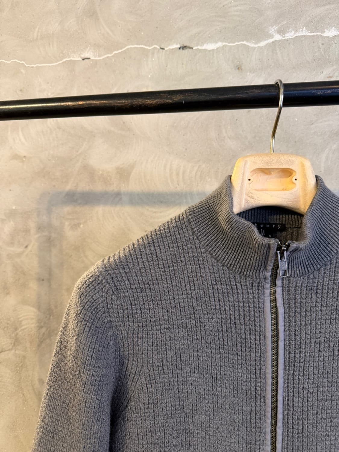 띠어리 짚업 가디건 슬림100 상품이미지6