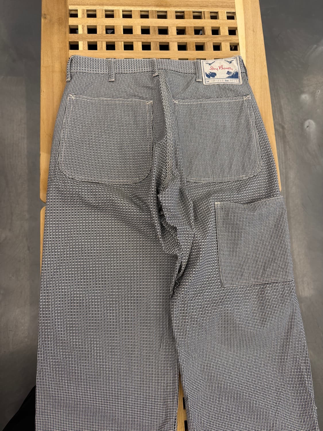 DRY BONES HOUNDTOOTH PANTS 드라이본즈 체크팬츠 상품이미지9
