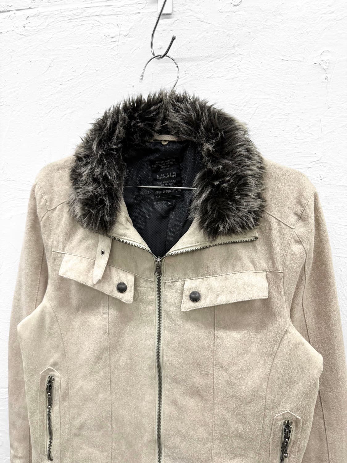 louis chavlon 스웨이드 집업 자켓 상품이미지2