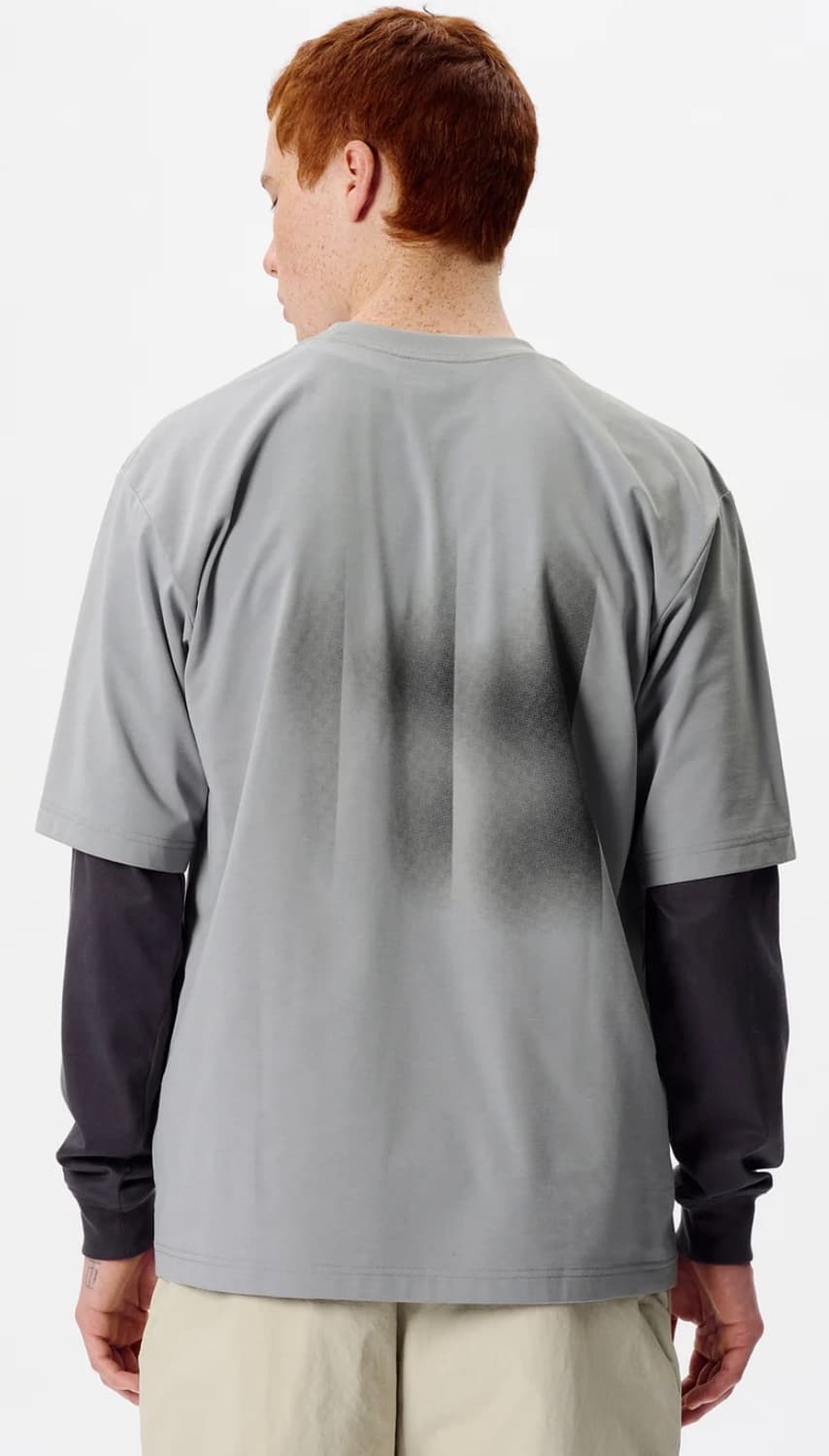 골드윈 그래픽 티셔츠 슬릿 그레이 새상품 상품이미지1