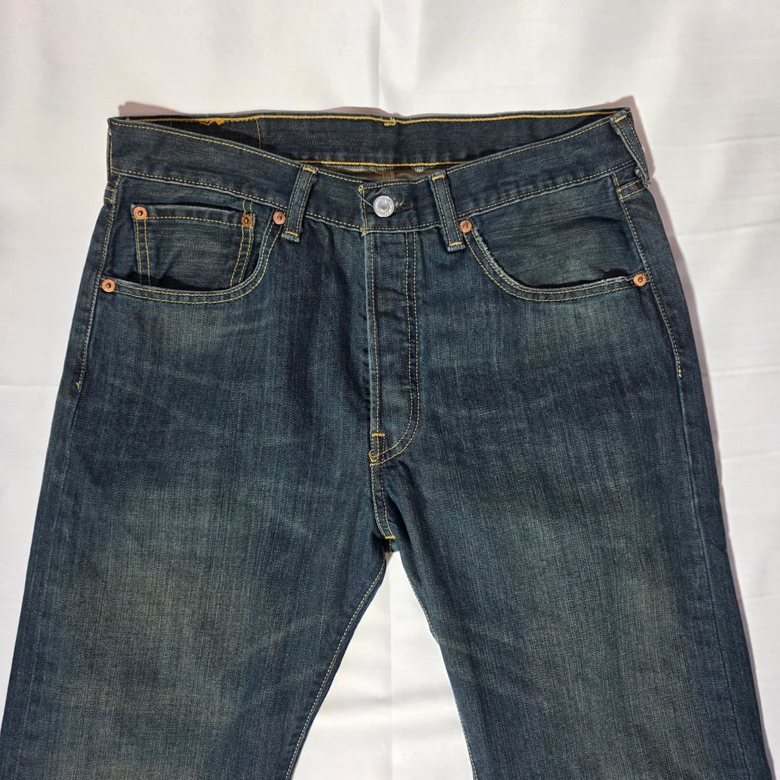 [W32L30]리바이스 LEVIS 501 데님팬츠 상품이미지2