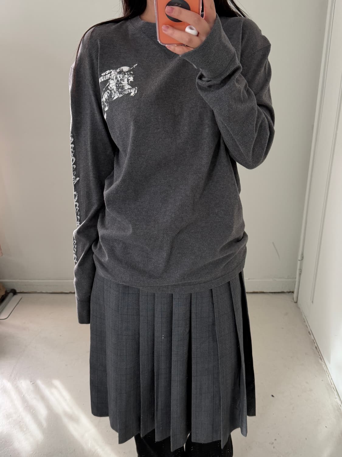 빈티지 버버리 롱슬리브 상품이미지3