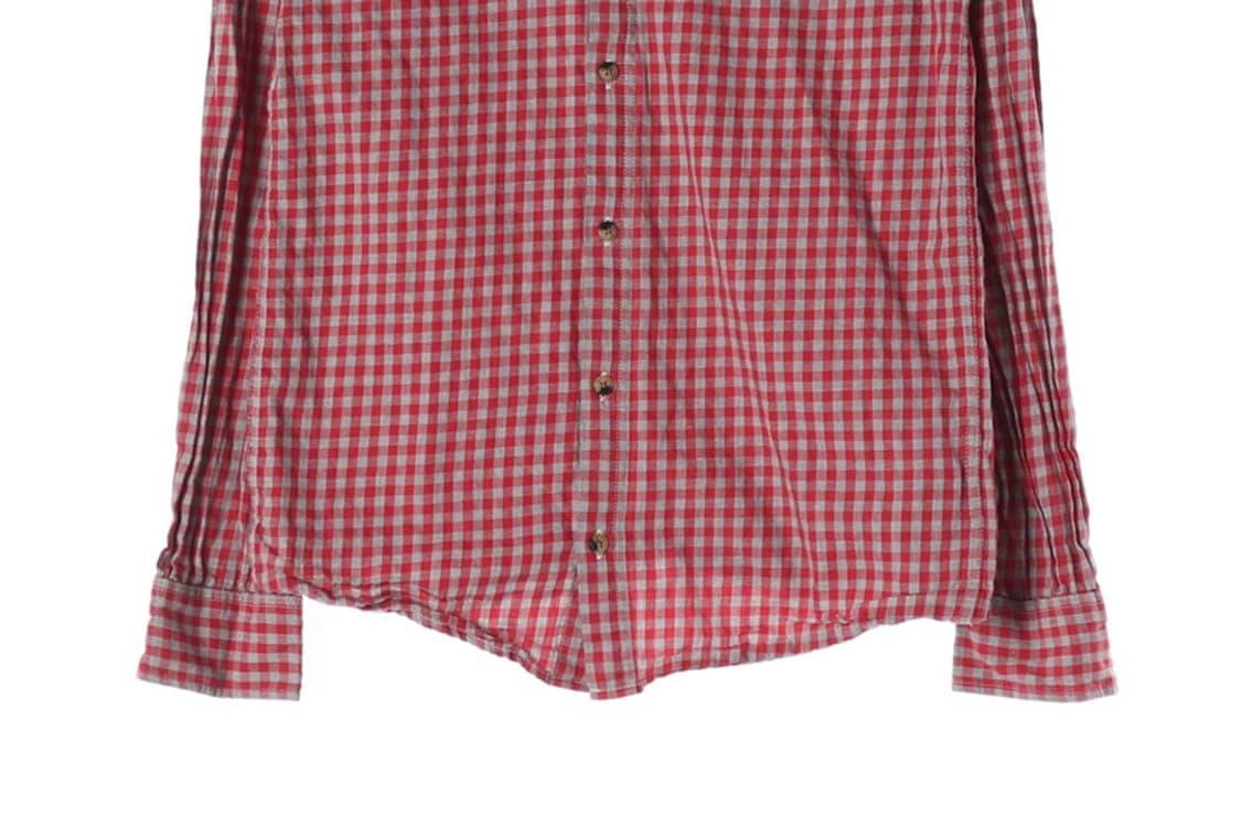 타미힐피거 레드 깅엄 체크 셔츠 176 상품이미지4