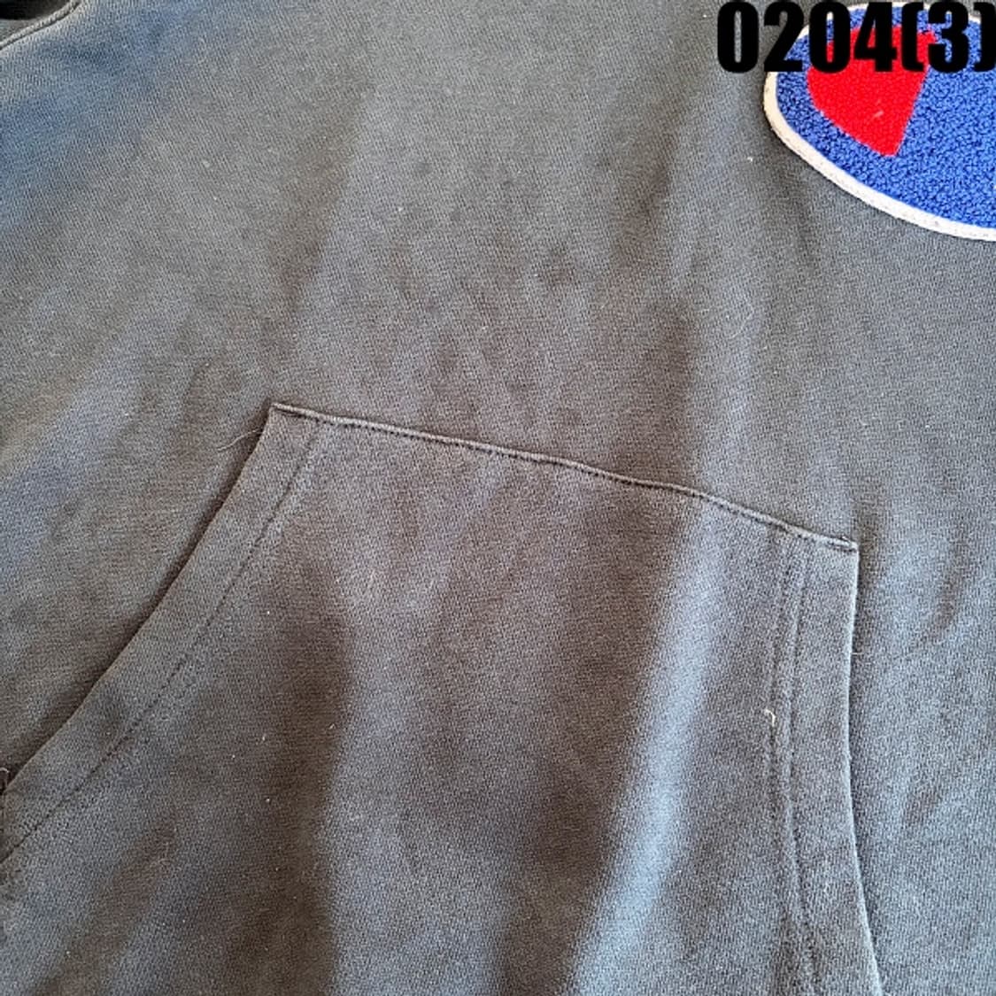 [M] 챔피온 오렌지 스트라이프 쭈리 포인트 후드티 0204(3) 상품이미지4