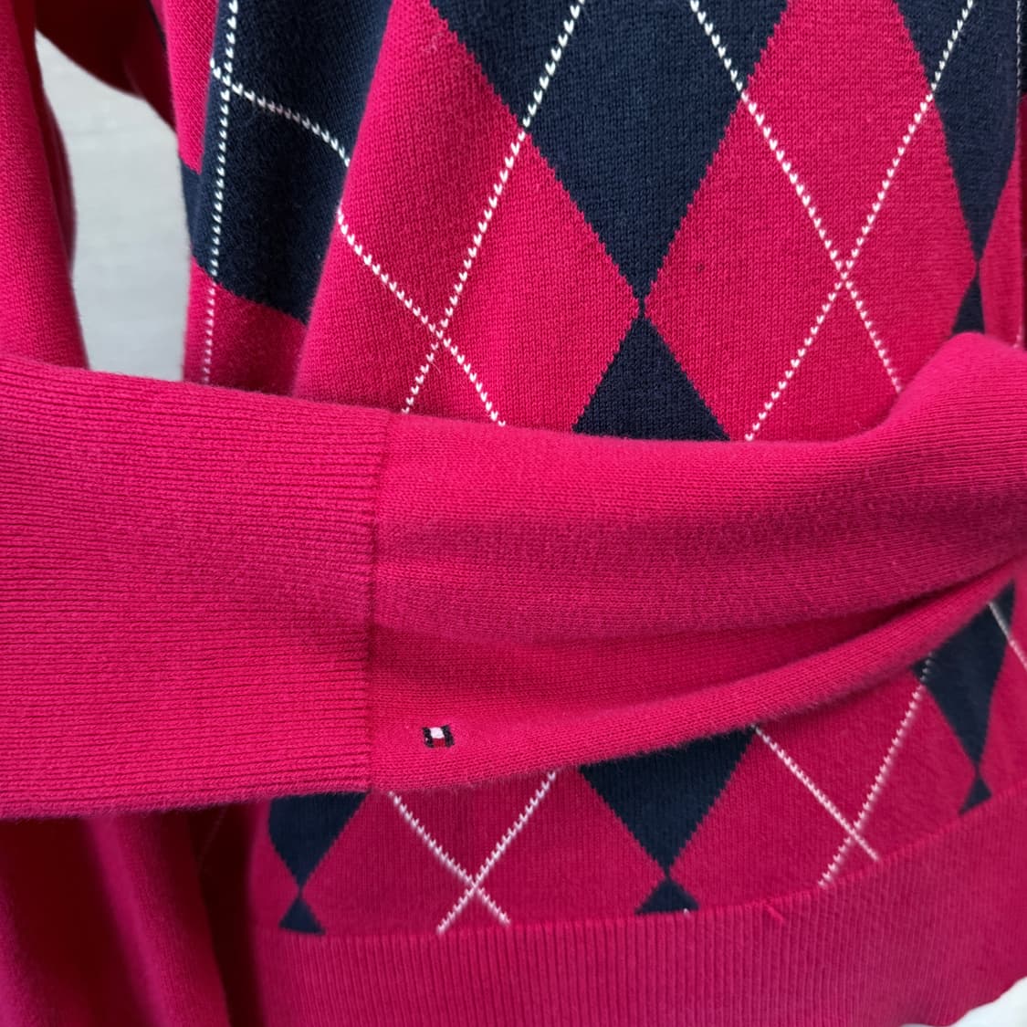 Tommy Hilfiger 타미힐피거 아가일 니트 상품이미지4