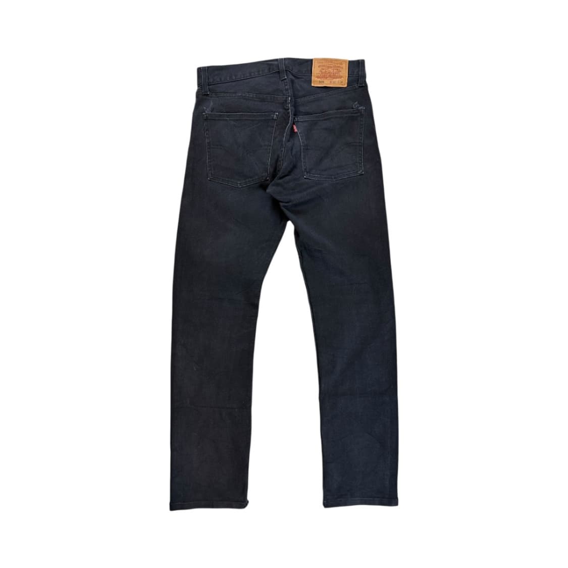 (L) 리바이스 JPN 505 클래식 스트레이트 블랙 데님팬츠 BD-02 상품이미지2