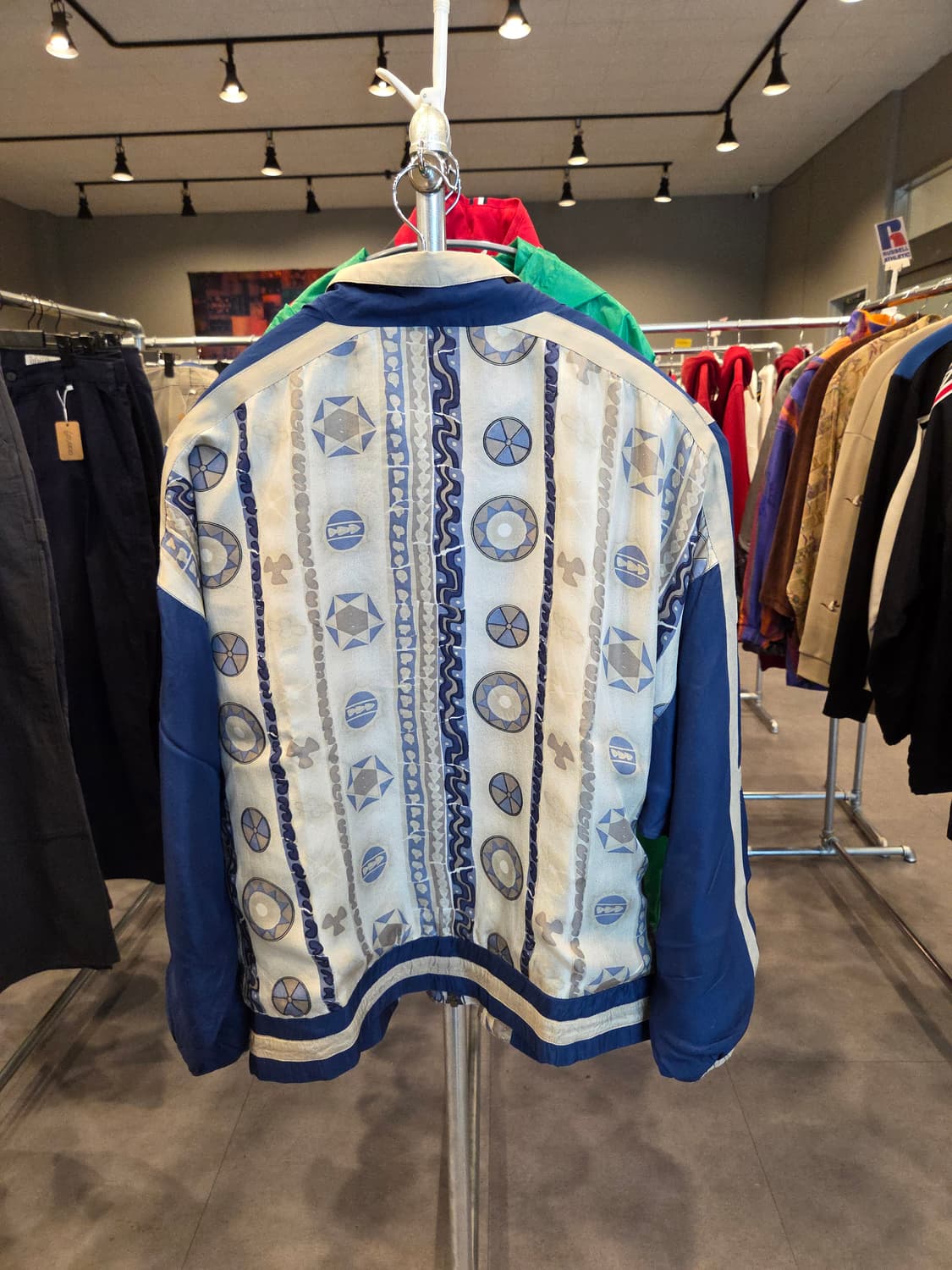 Real 90s 빈티지 실크 봄버자켓 상품이미지2