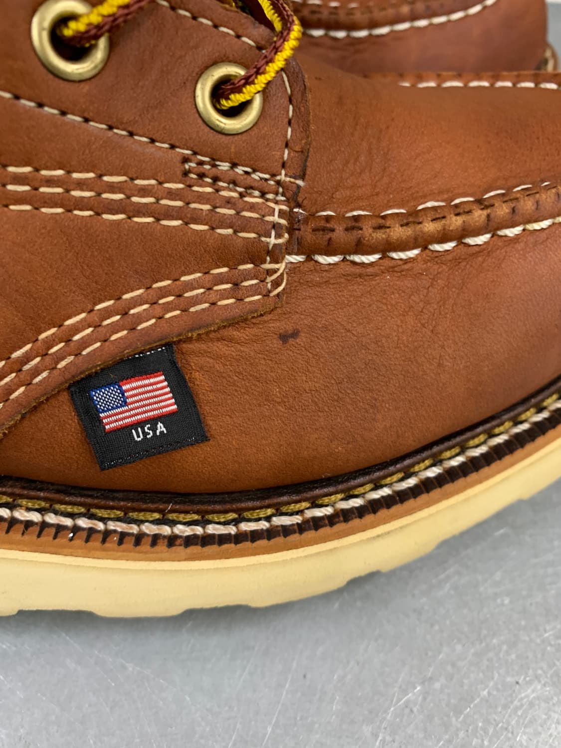 쏘로굿 6인치 아메리칸 헤리티지 목토 워크 부츠 8.5(265) 상품이미지8