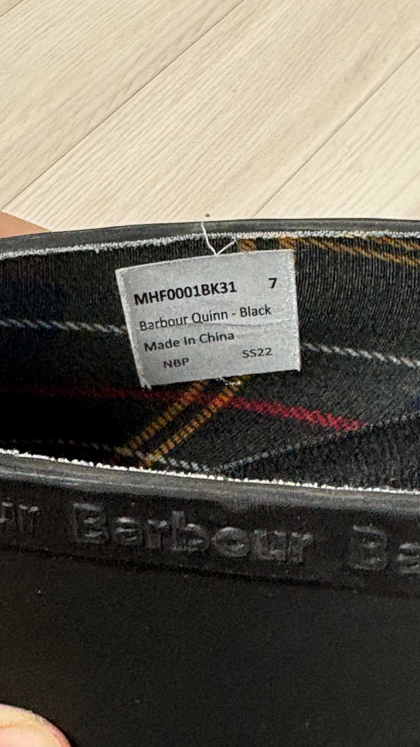 [바버 남성 장화260]클로그 블랙 상품이미지4