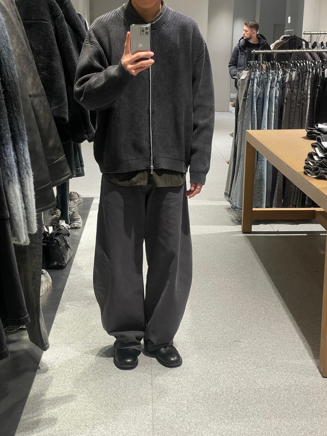 자라 벌룻핏 진 상품이미지3