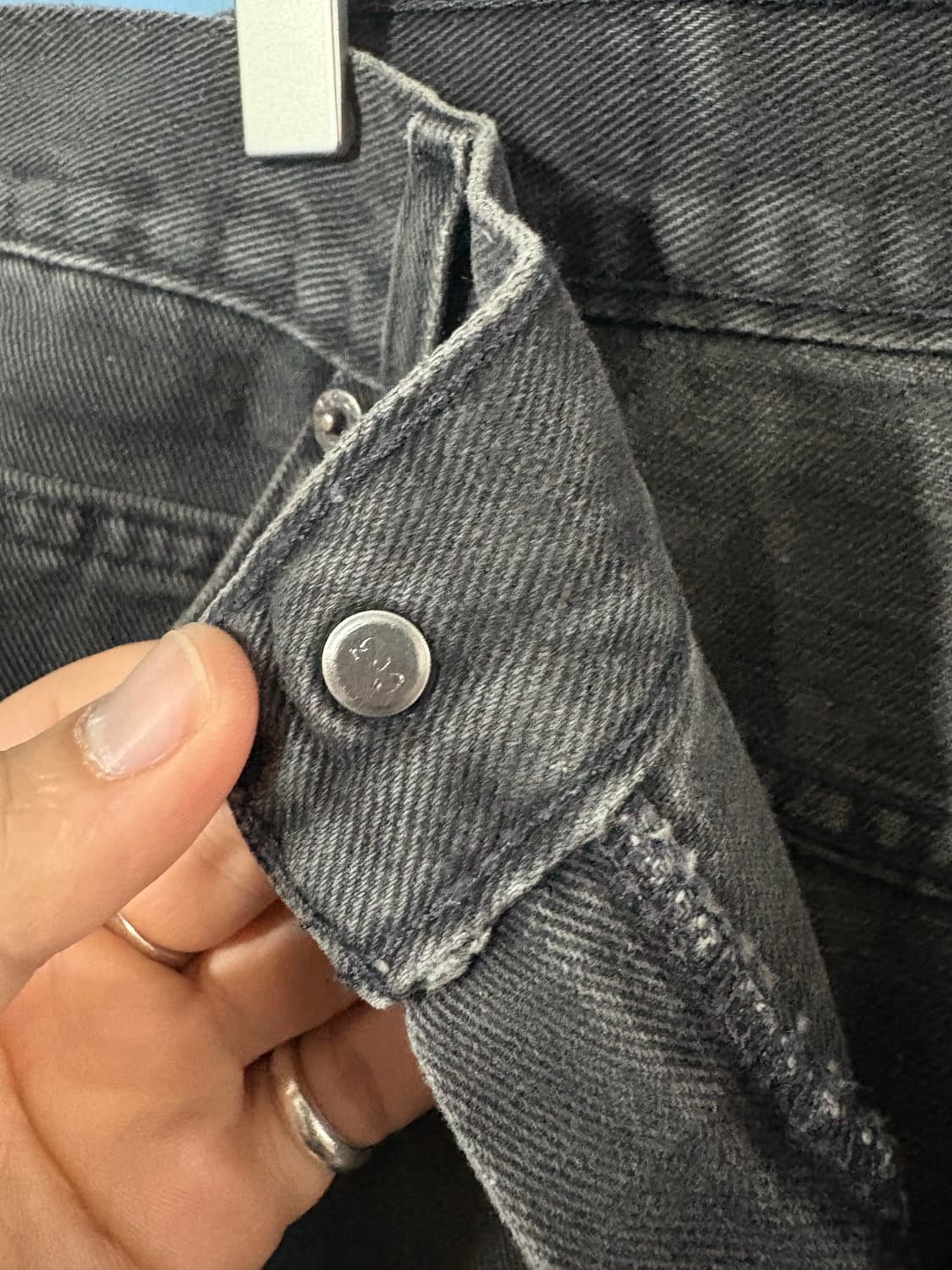90‘s  Levis Black 619 Orange tab Denim  상품이미지6