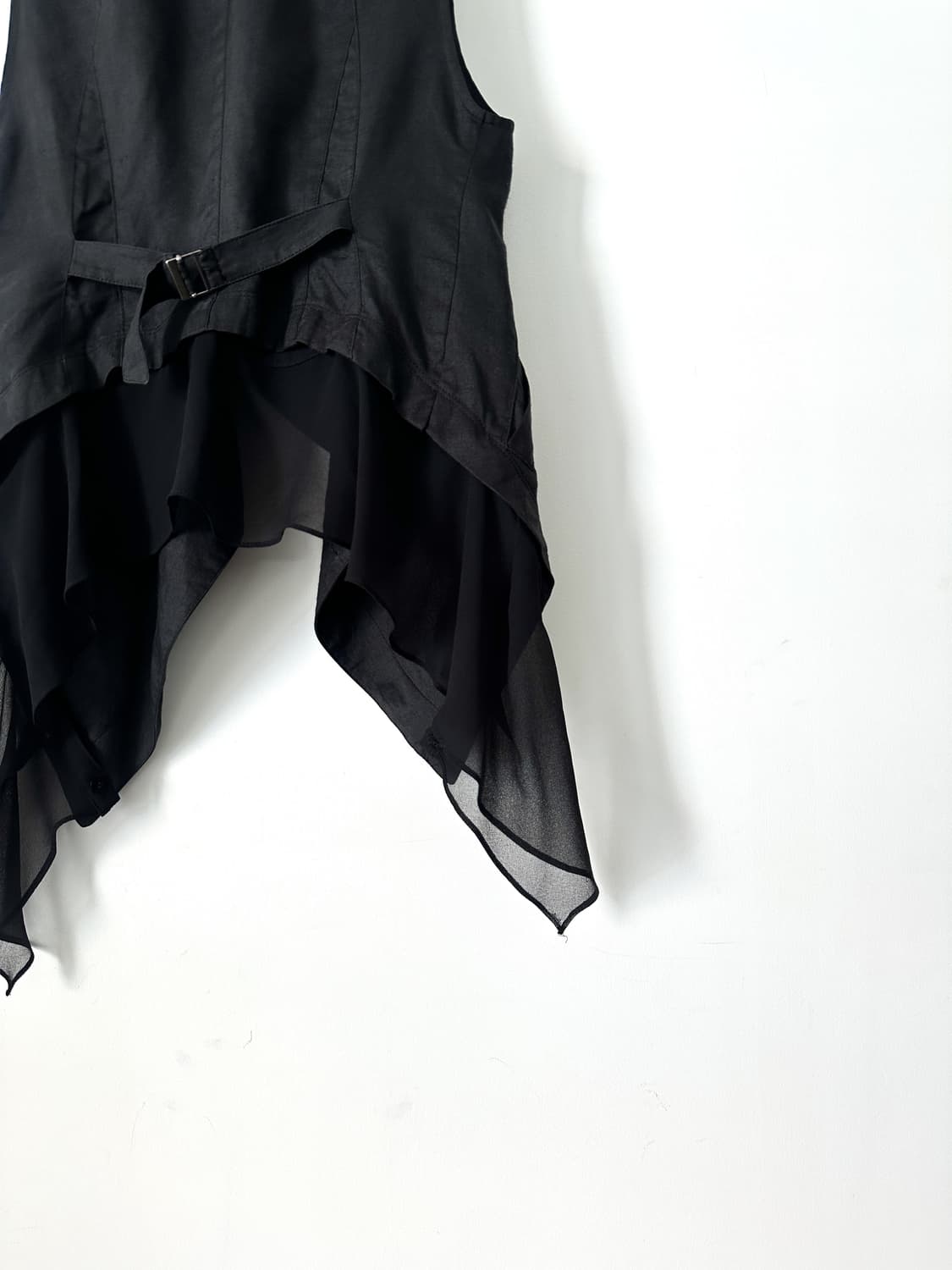 DEMOO PARKCHOONMO drape open vest 상품이미지3