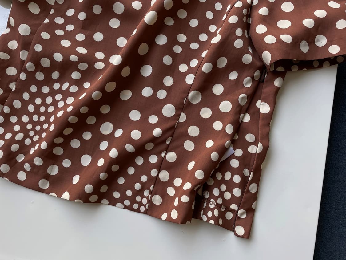 DOT patterned short blouse 상품이미지5