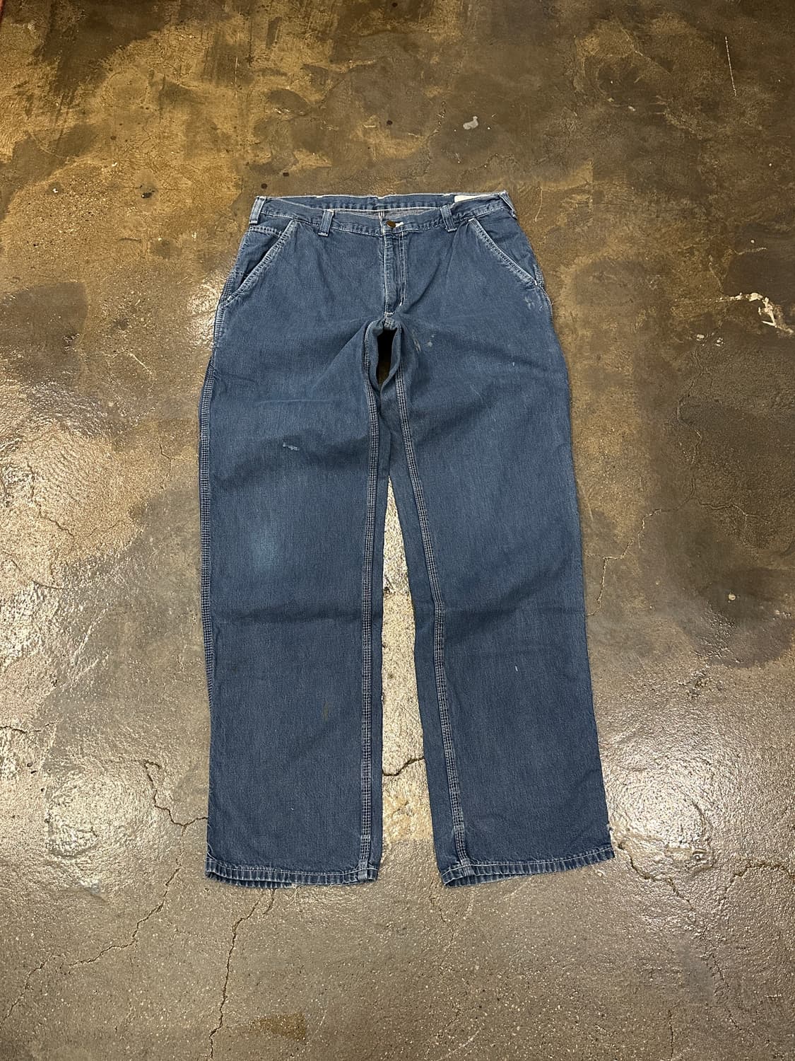 칼하트 덩가리핏 카펜터 데님팬츠 34X34 상품이미지1