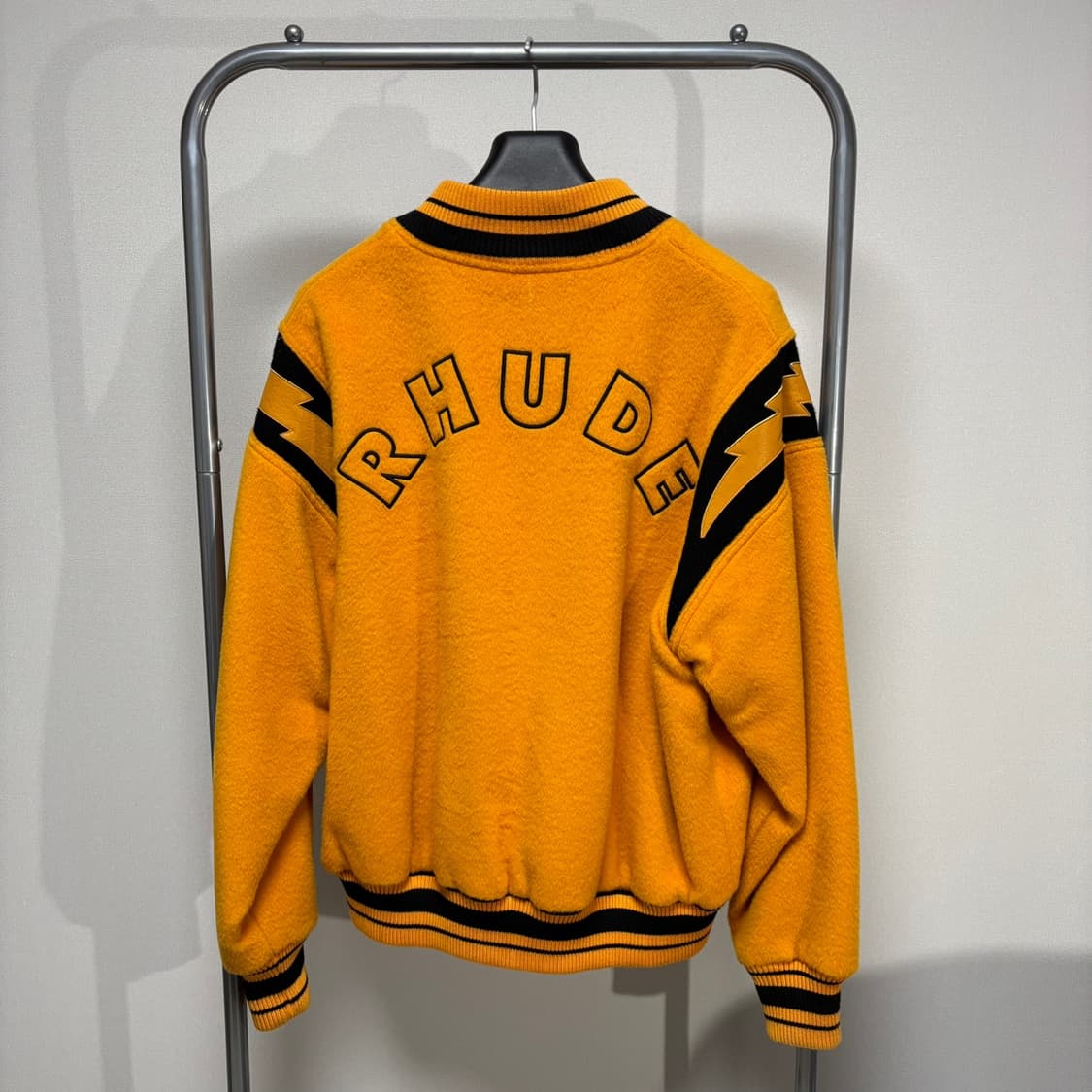 L) RHUDE 루드 라이트닝 바시티 상품이미지6