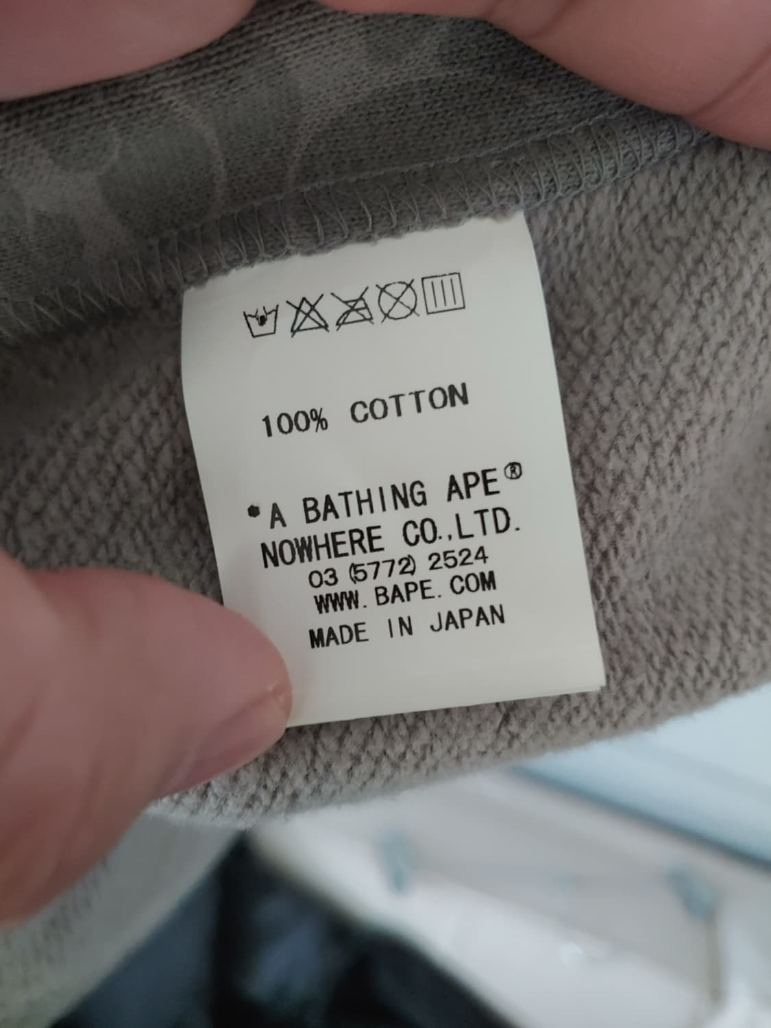 [OS] 베이프 APEE 그레이카모 컬리지 머플러 상품이미지4