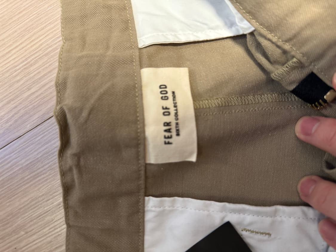 [XL] 피어오브갓 식스컬렉션 스트링 카고팬츠 상품이미지5