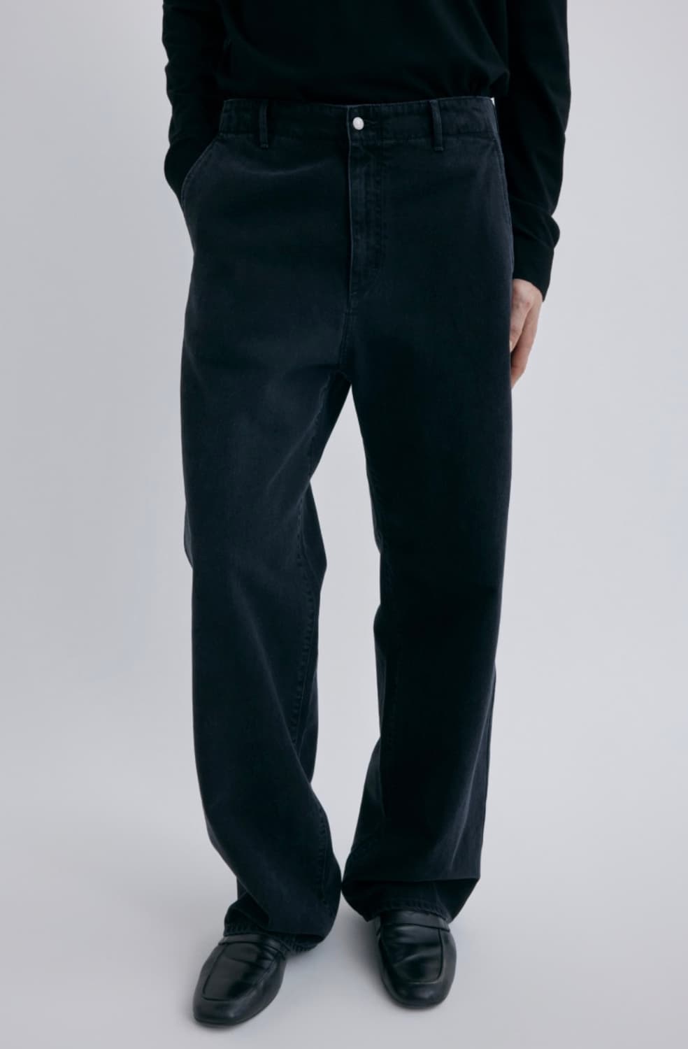 One Washed Wide Denim (New) - Blue Black 상품이미지1