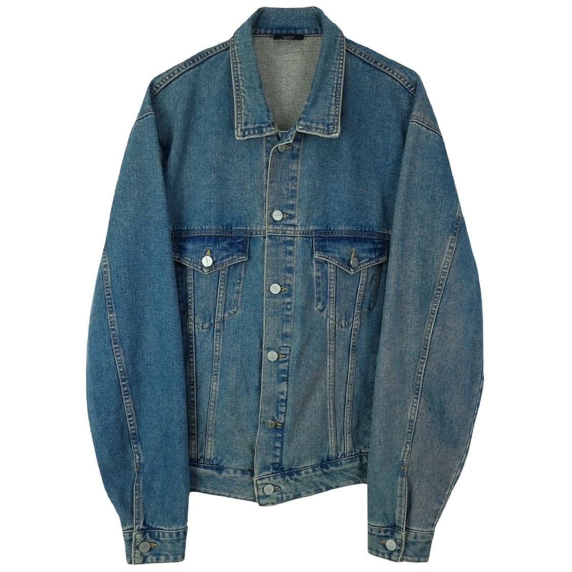 [낫포너드] 오버사이즈 데님 자켓 청자켓 M17438 상품이미지2