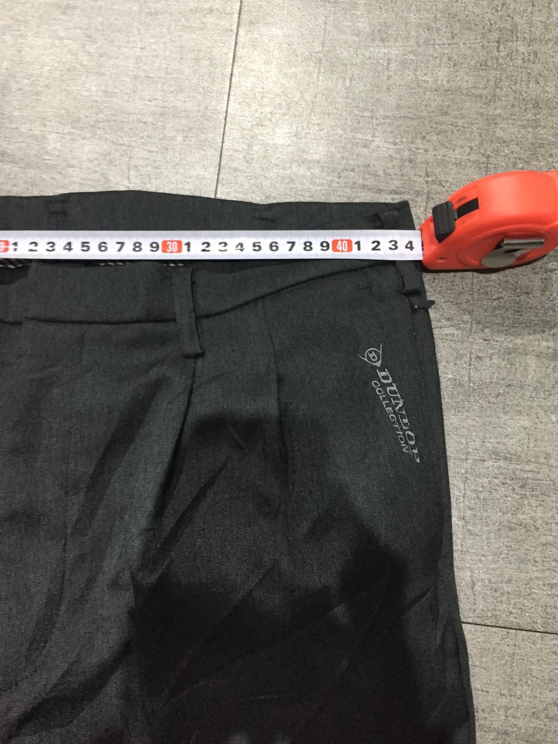 Dunlop 던롭 올드스쿨스트릿 위노치크 슬랙스팬츠 챠콜그레이 상품이미지3