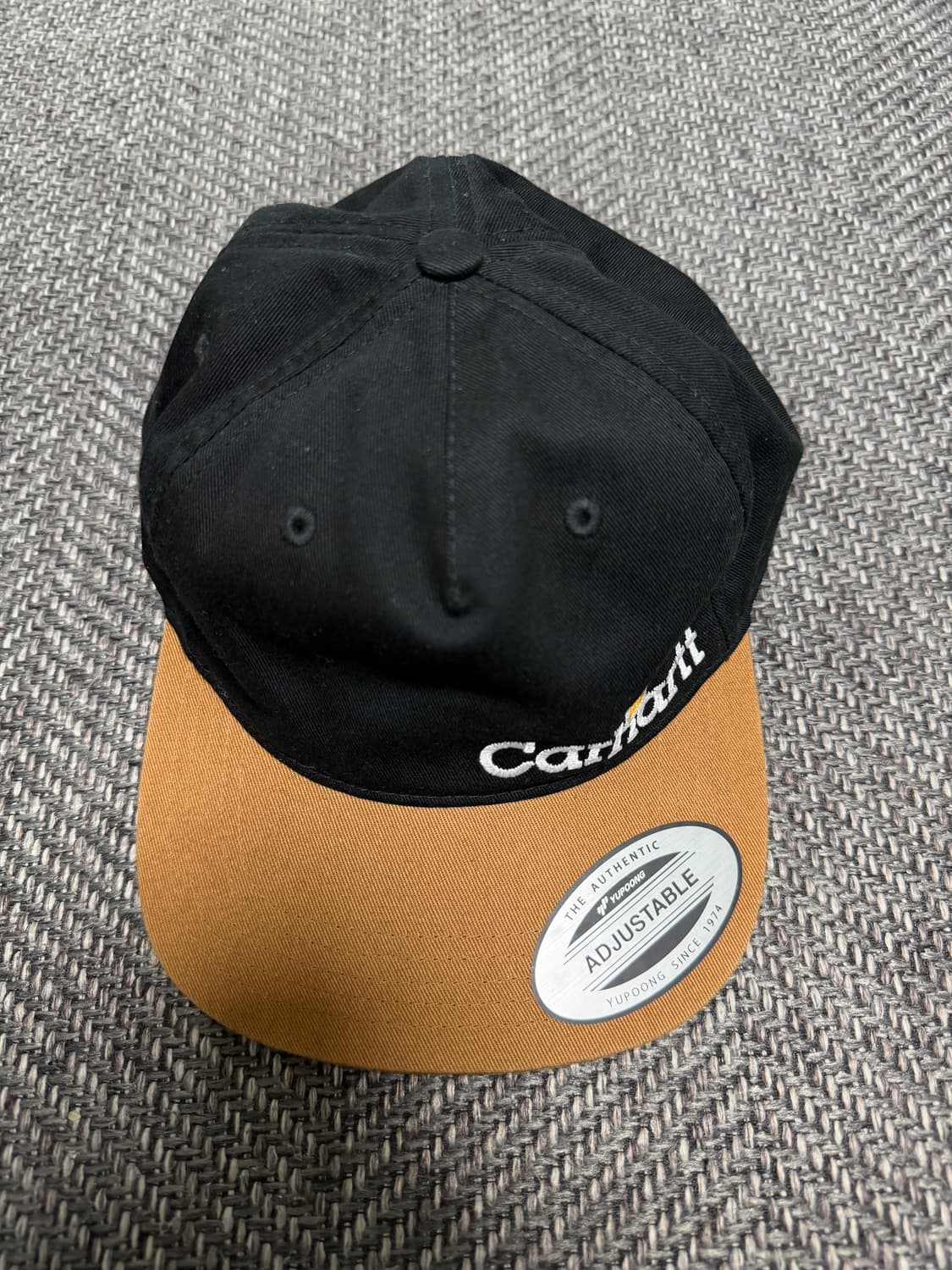 칼하트 캡 블랙 브라운 상품이미지1