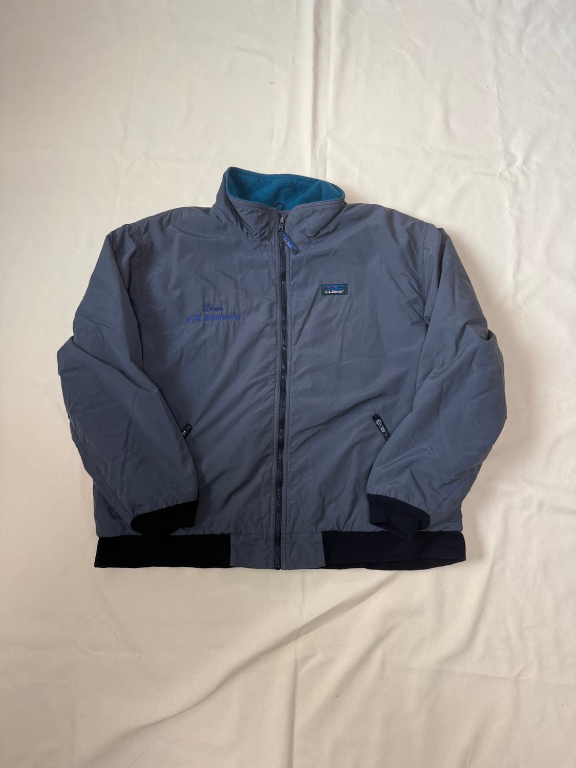 엘엘빈 웜업 플리스 집업 자켓 80~ 90s 상품이미지1