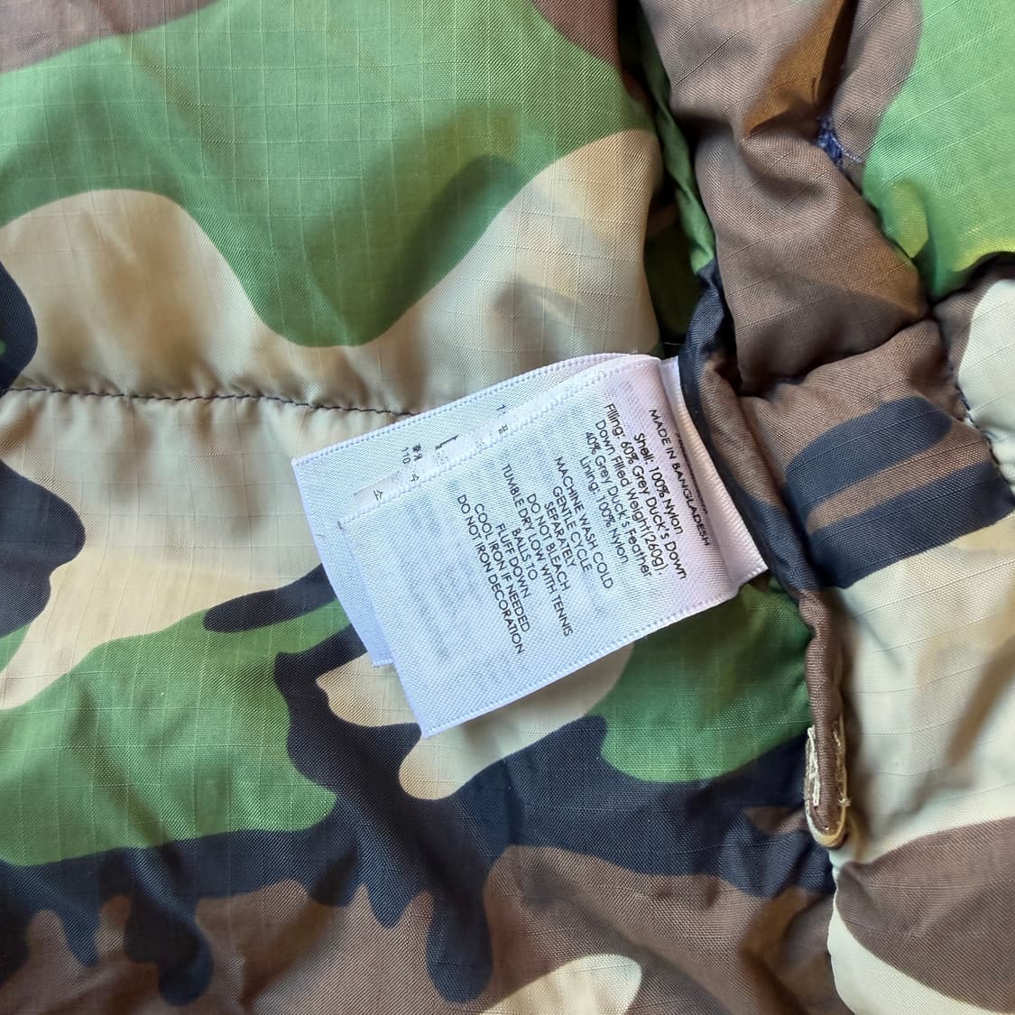 랄프로렌 데님앤서플라이 성조기 다운 자켓 상품이미지8