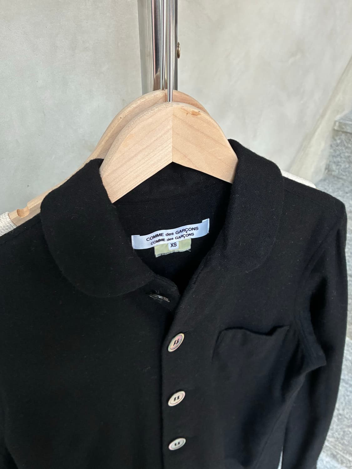 꼼데가르송 빅 버튼 셔츠 상품이미지6