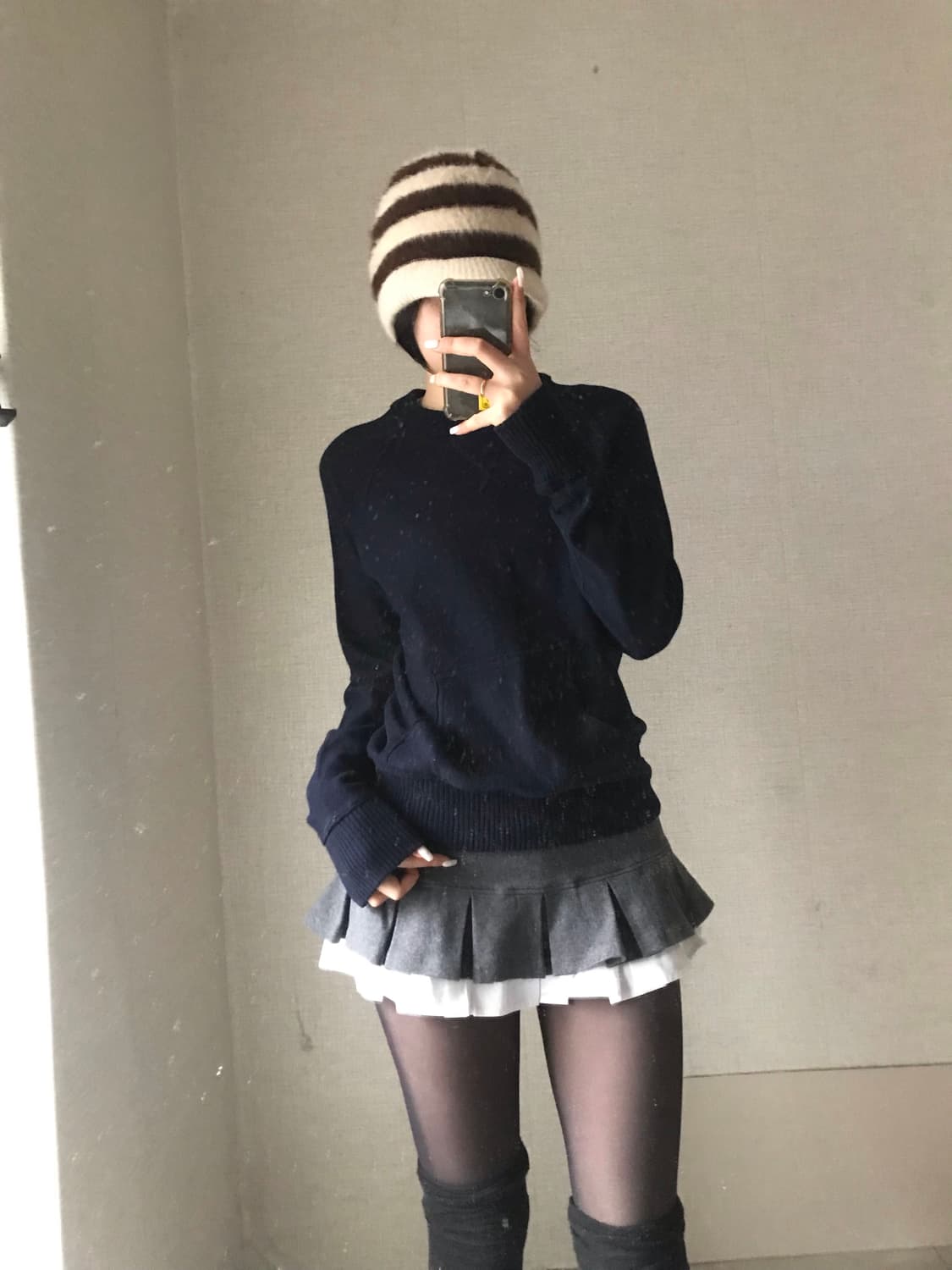 폴로 진스 네이비 니트 상품이미지4