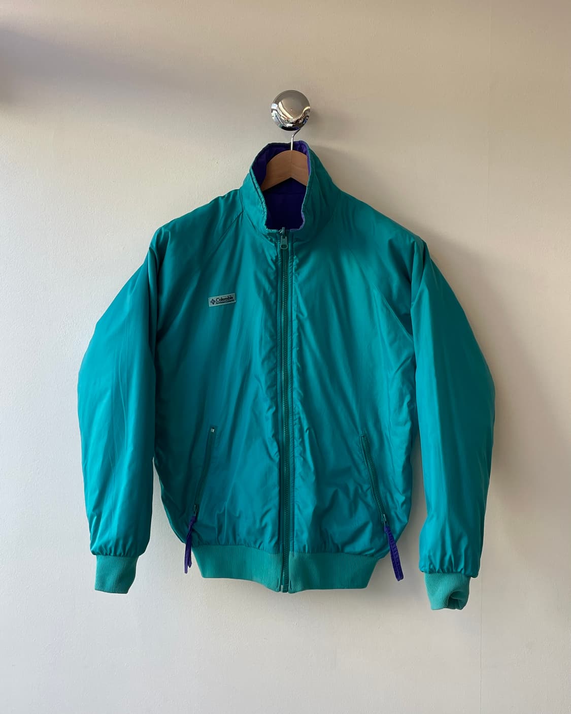 90‘s Columbia reversible jkt 컬럼비아 웜업 자켓 상품이미지5