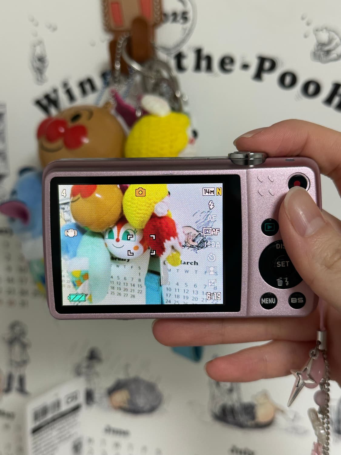 (핑크, 작례o) Casio exilim 카시오 엑슬림 z550 상품이미지3