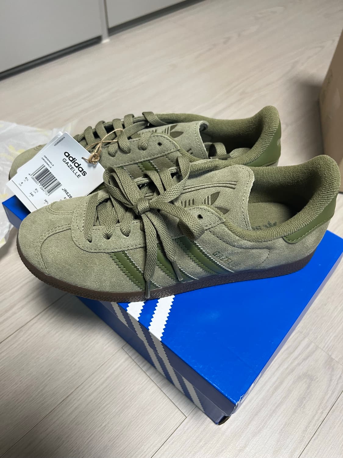 [240] 아디다스 가젤 오빗 그린 포커스 올리브 새상품 상품이미지1