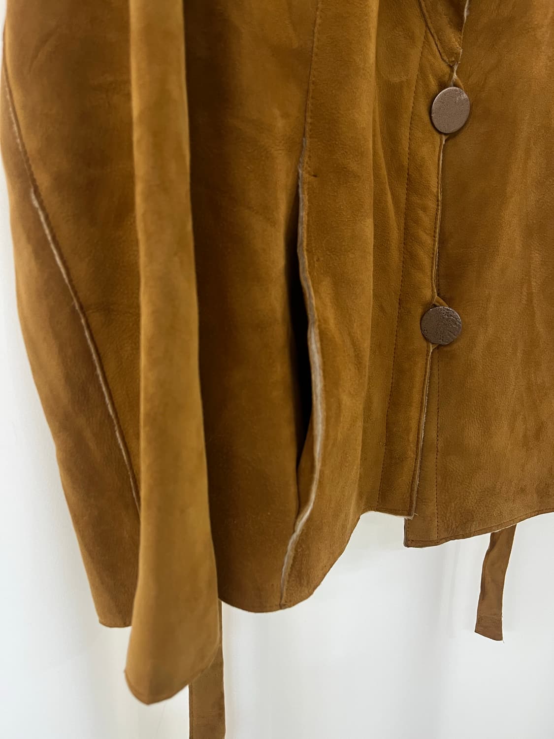 BORGO dei BLu suede shearing jacket  상품이미지4