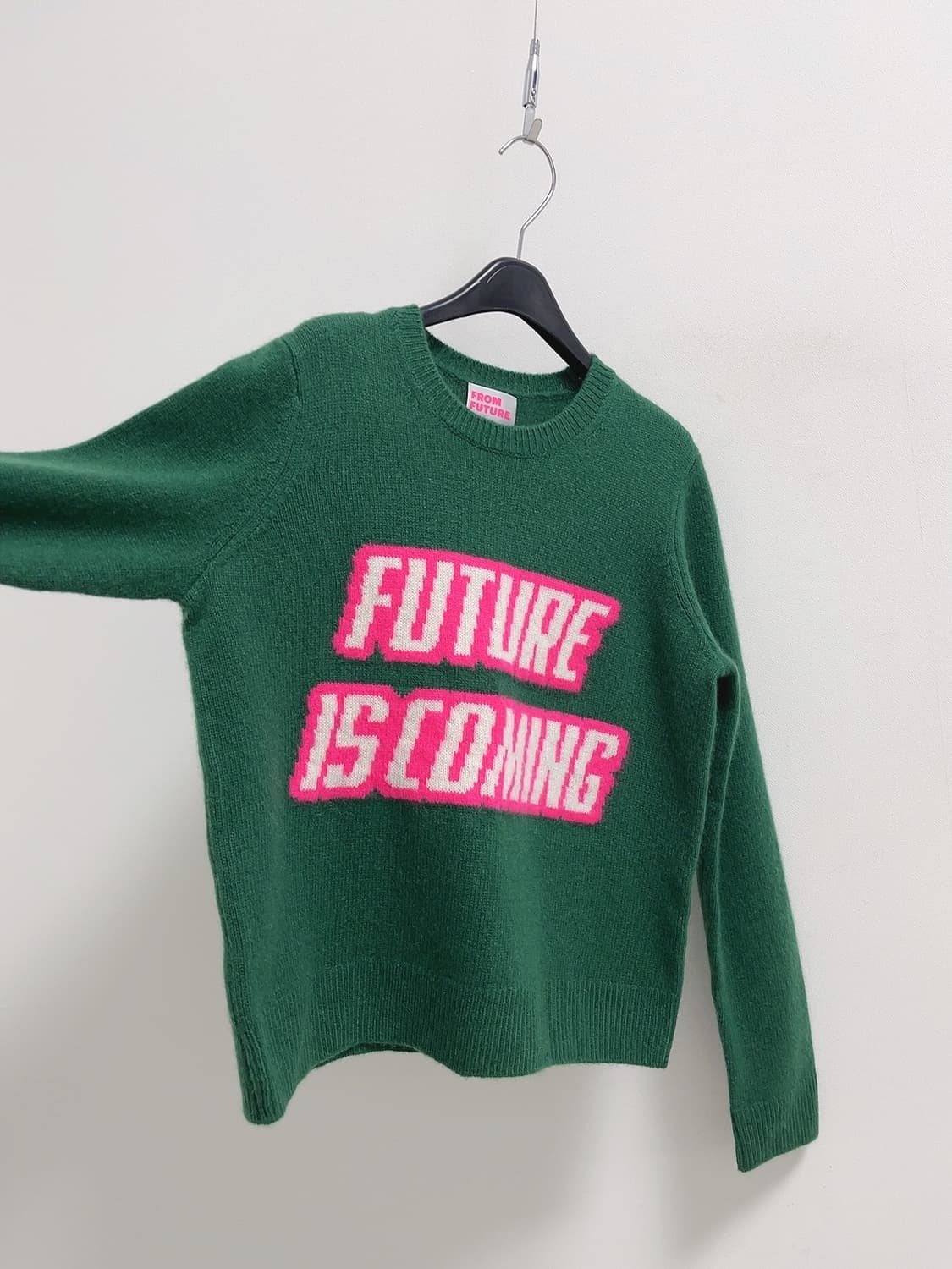 프롬퓨처 그린 캐시미어 100 니트 상품이미지4