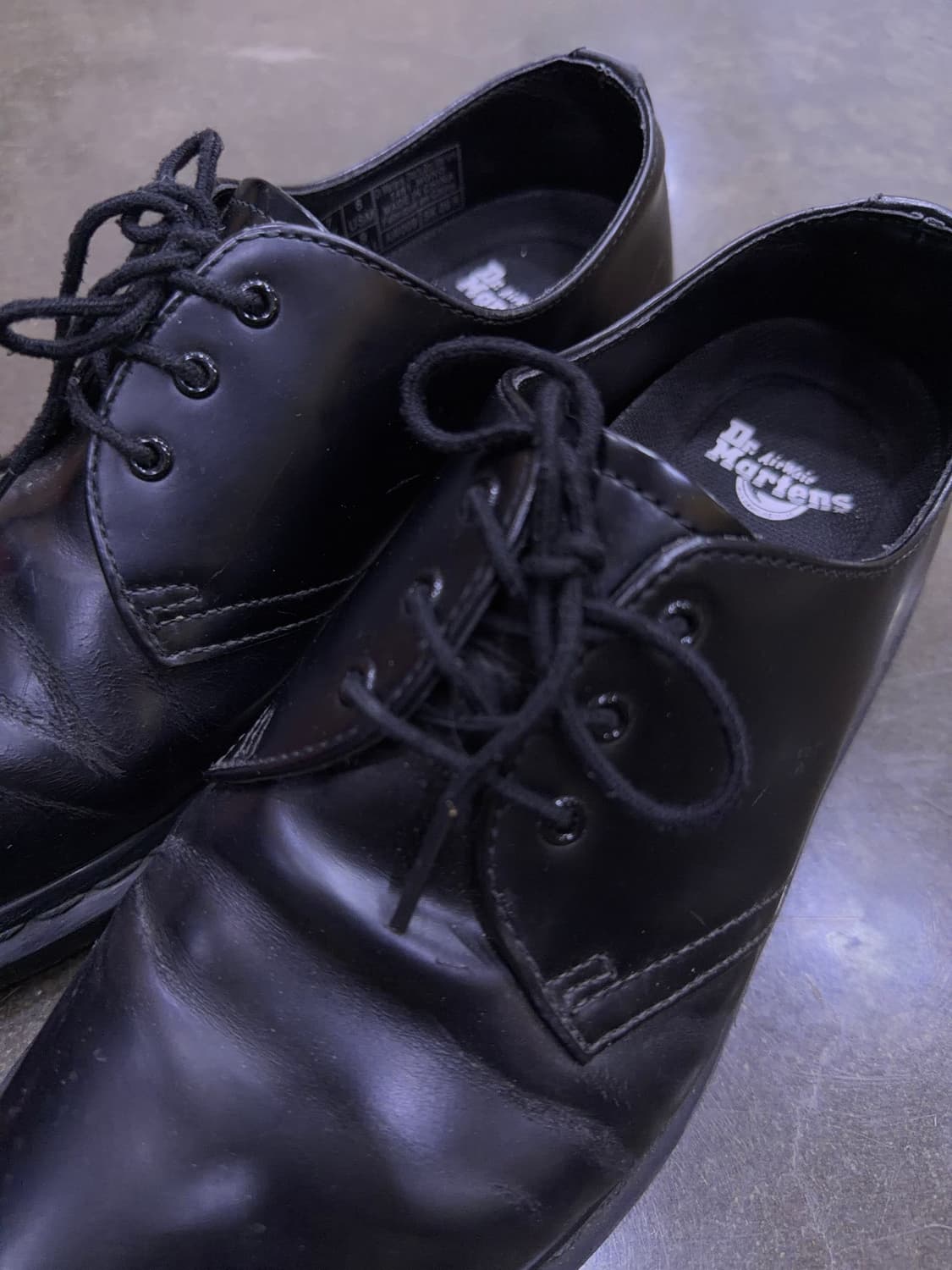 닥터마틴 1461 모노 블랙 캐쥬얼 더비슈즈 260 상품이미지4